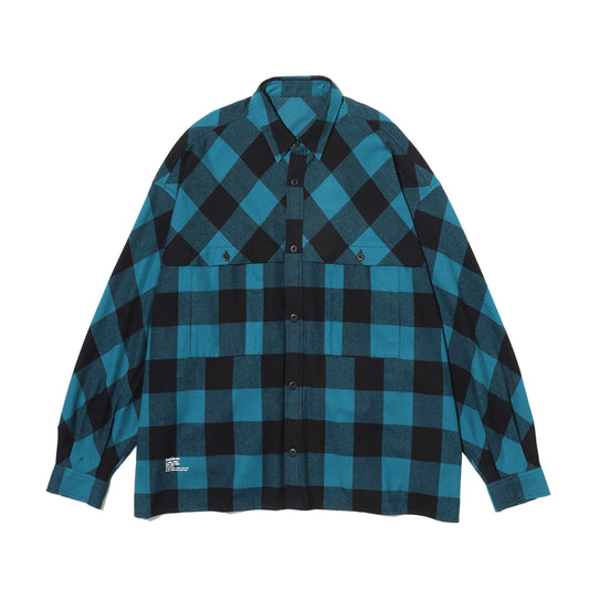 FLANNEL CHECK OVER YOKE SHIRT