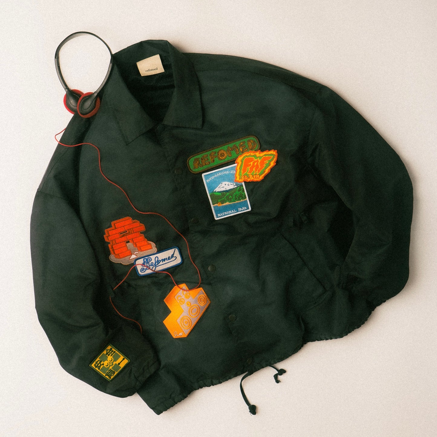 "refomed × FAF" DIYed COACH JACKET