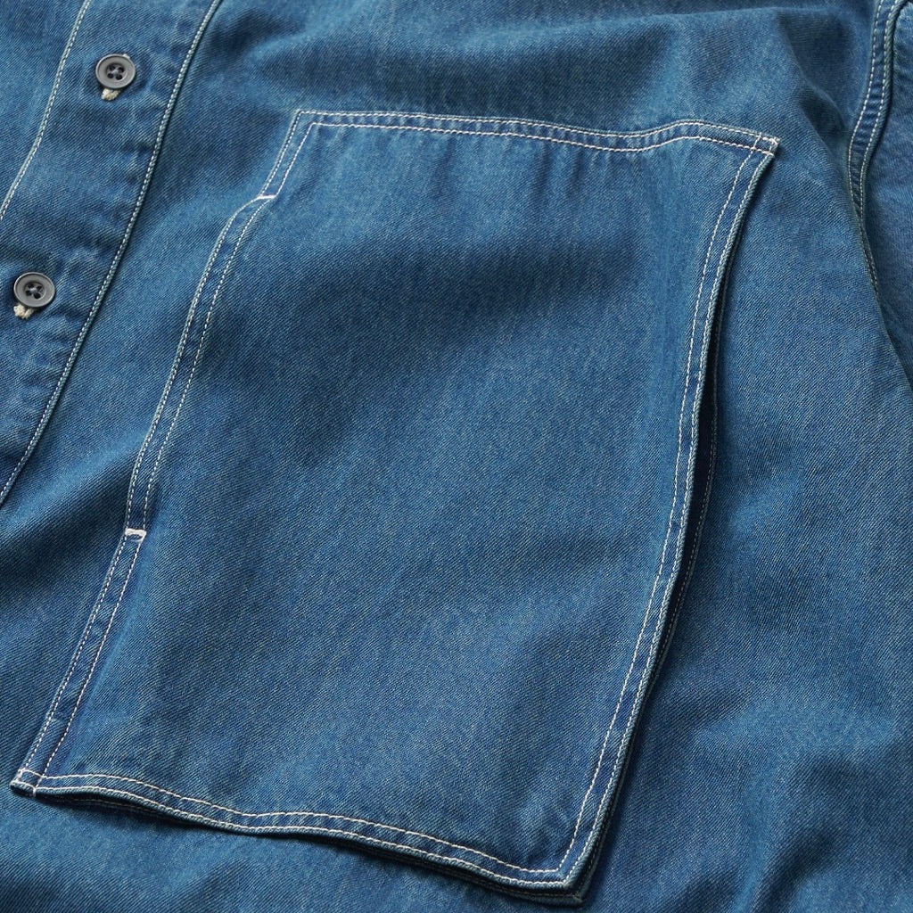 DENIM PULLOVER SHIRT
