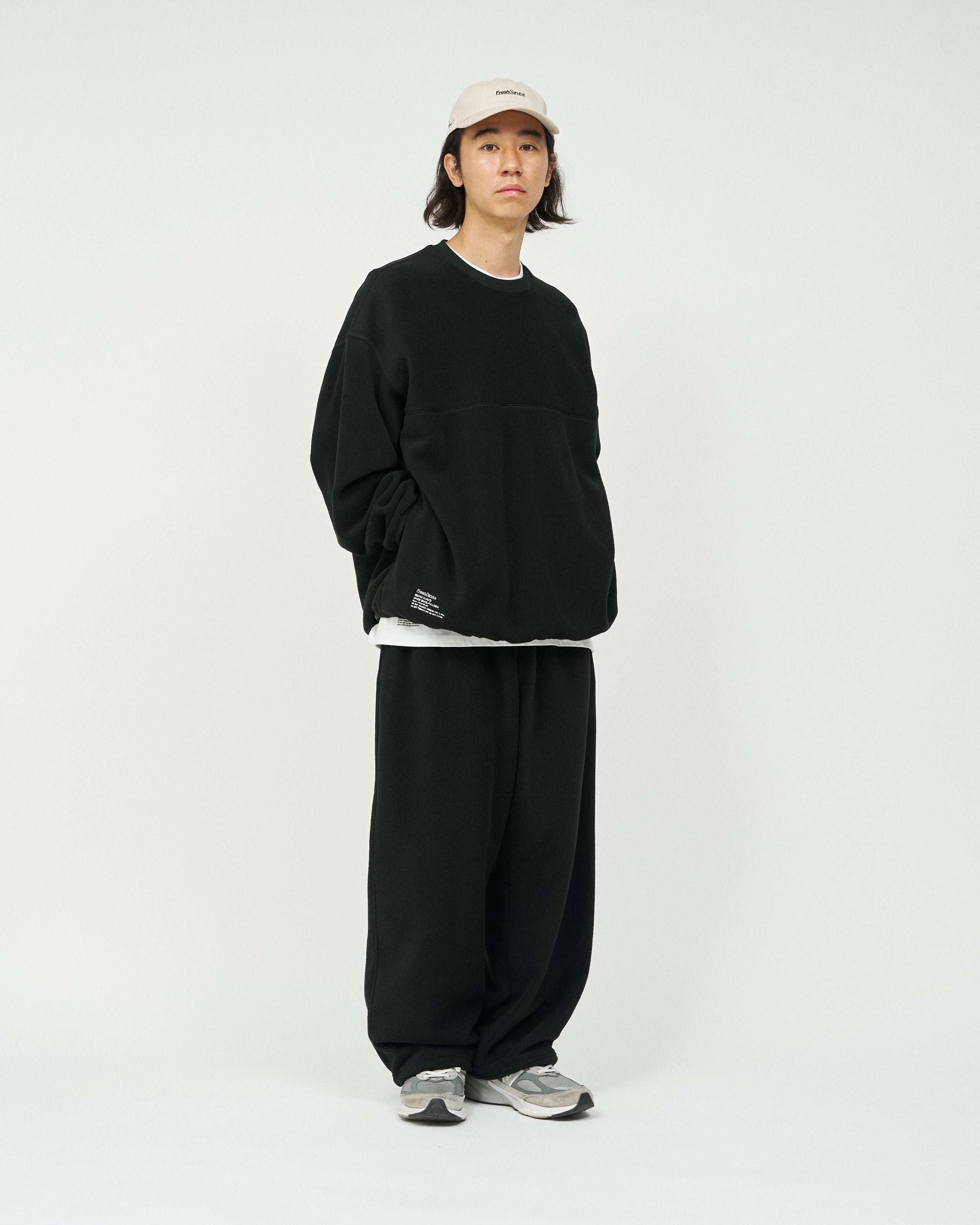 argue ITALY MICRO FLEECE 上のみ MICRO FLEECE CREW NECK PULLOVER – TIME AFTER TIME