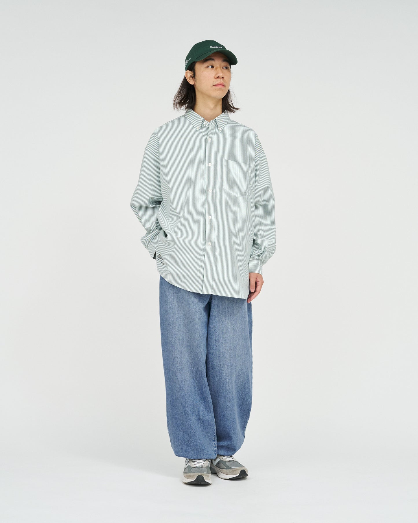 CORPORATE DENIM EASY PANTS