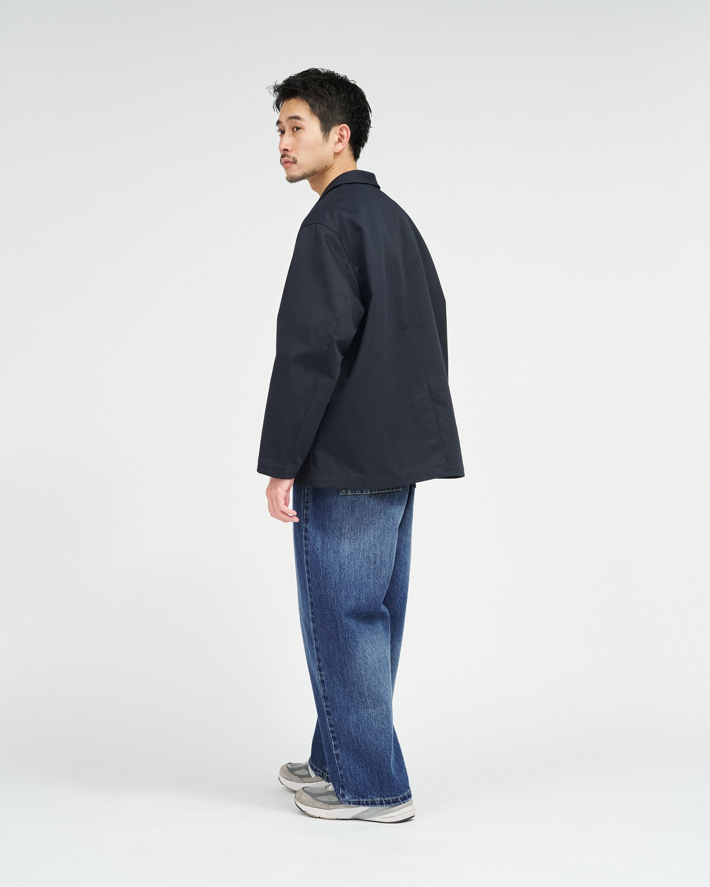 CORPORATE DENIM EASY PANTS