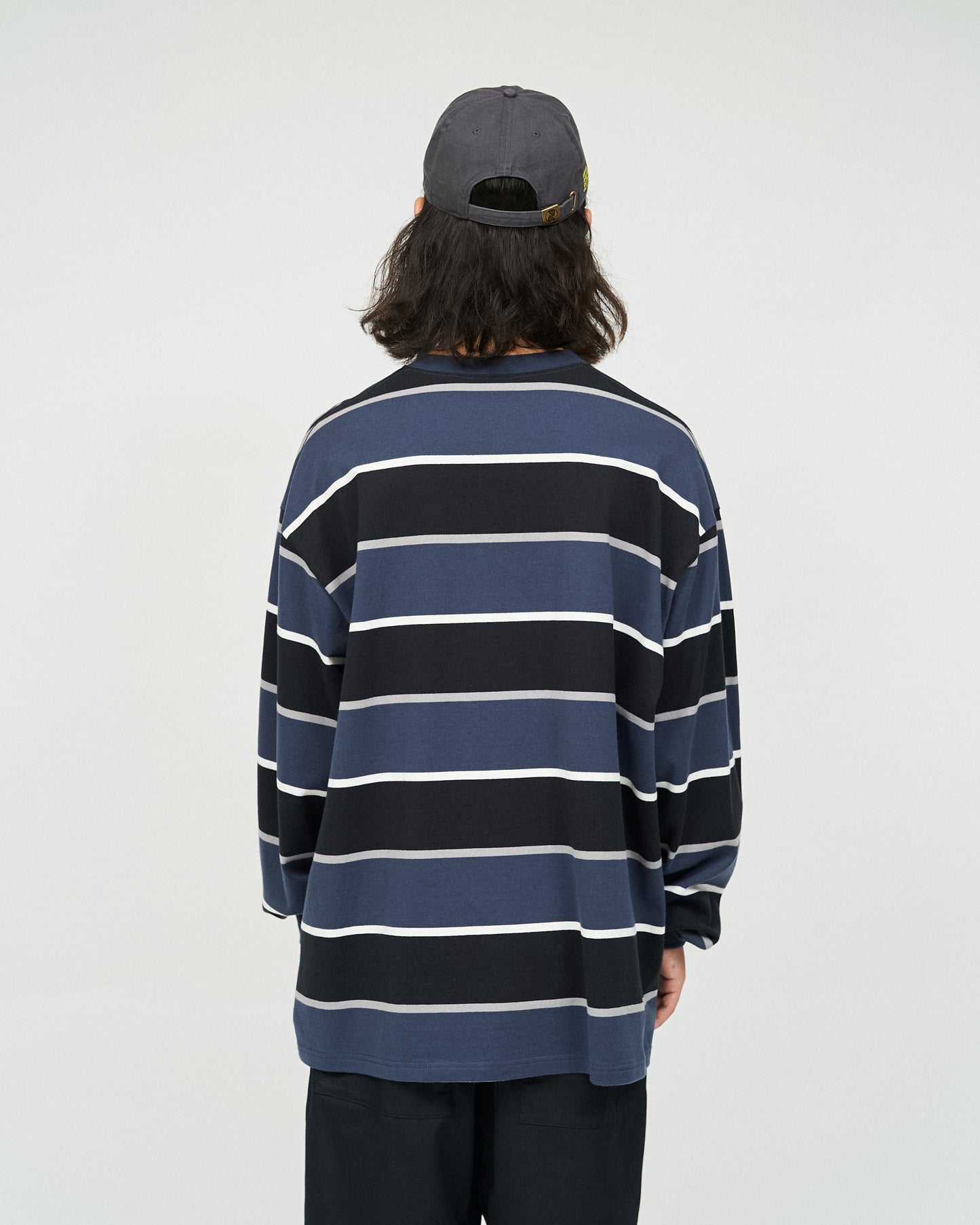 MULTI BORDER L/S TEE