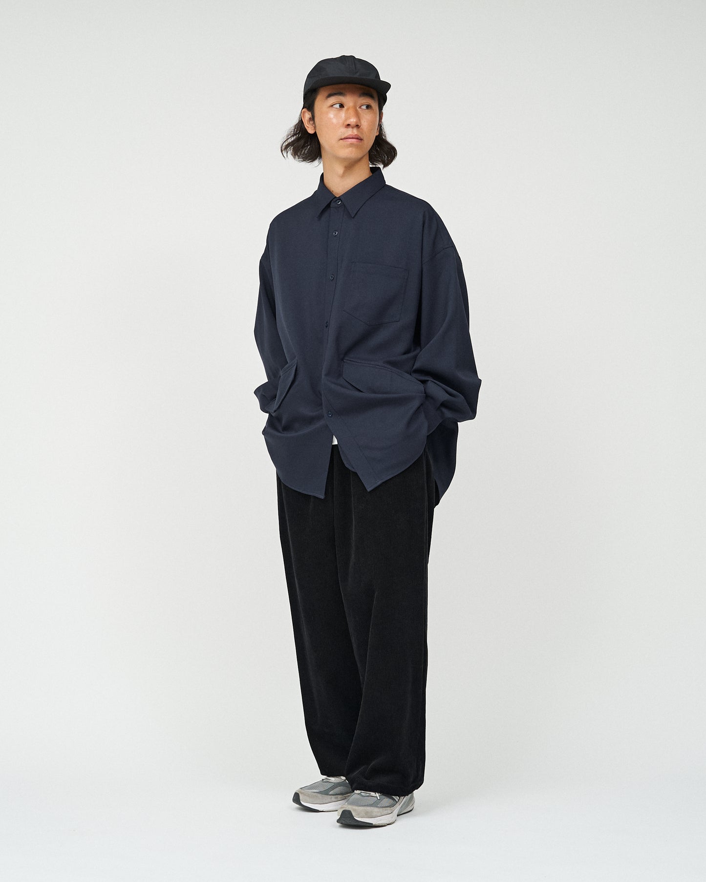 COTTON CORDUROY UTILITY PANTS