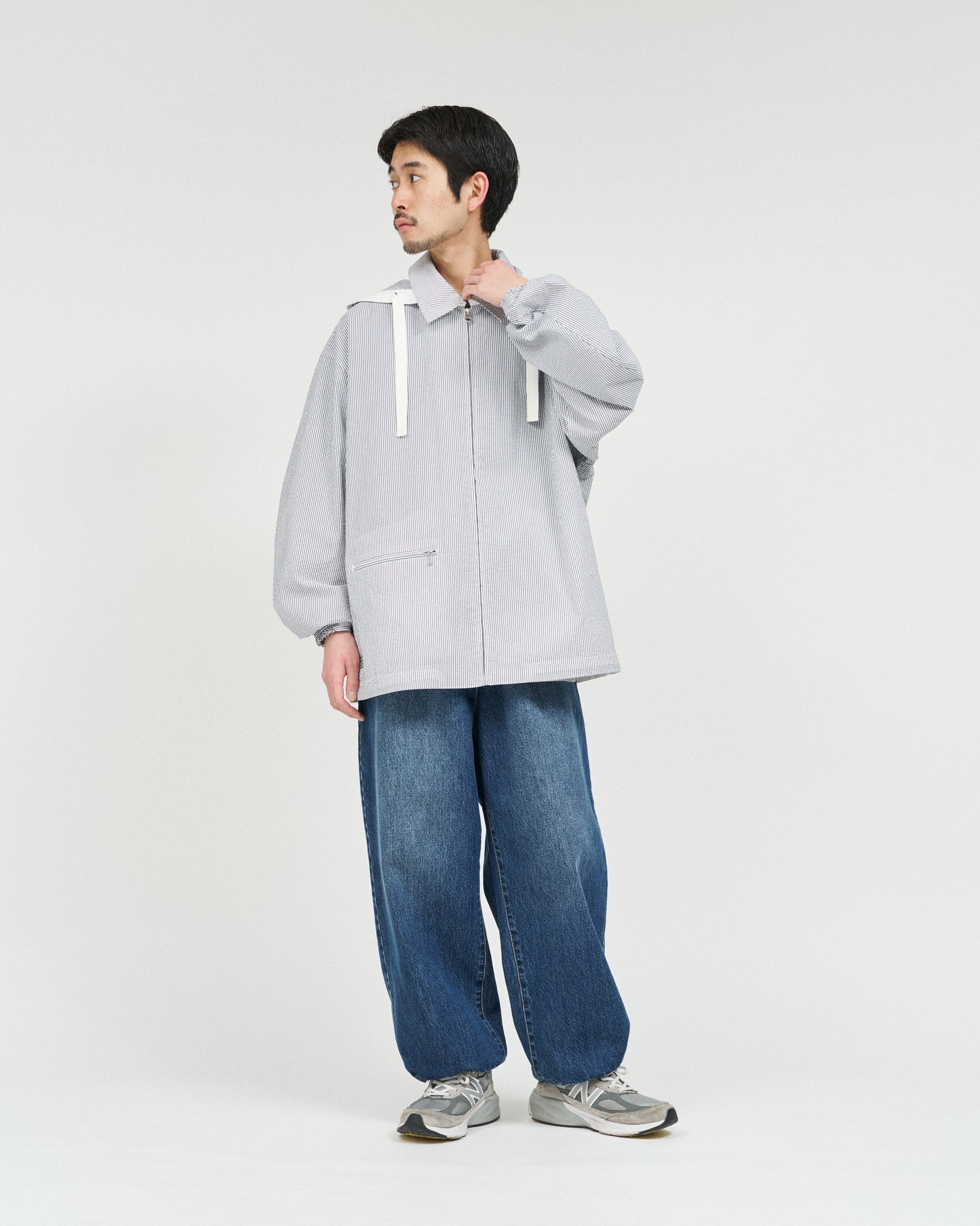 SEERSUCKER MARINE JACKET