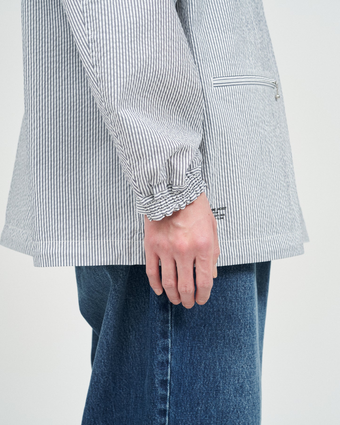 SEERSUCKER MARINE JACKET