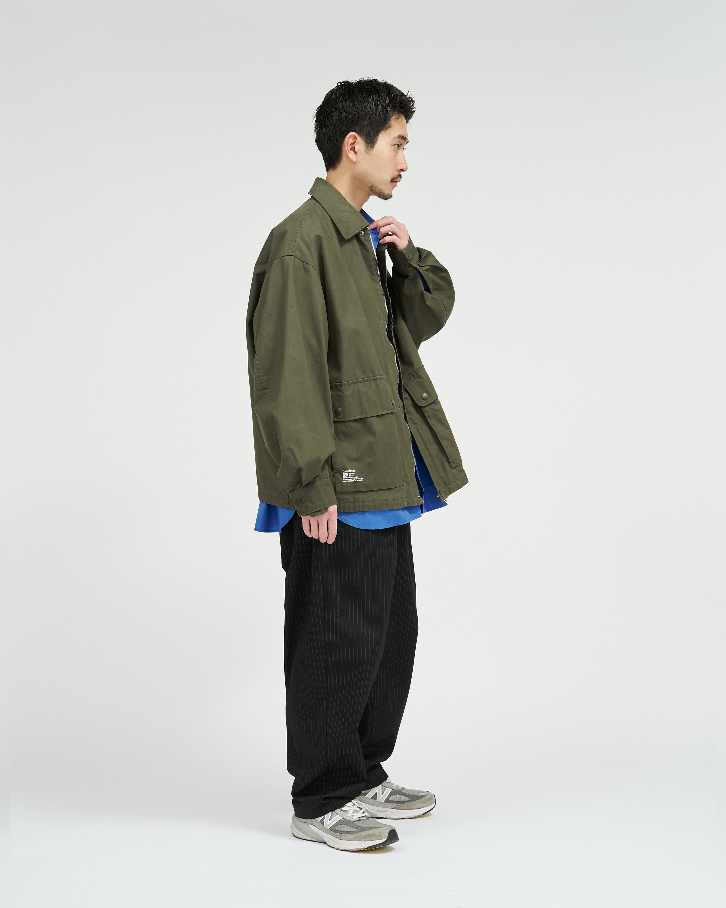 WAXED OXFORD UTILITY JACKET – TIME AFTER TIME