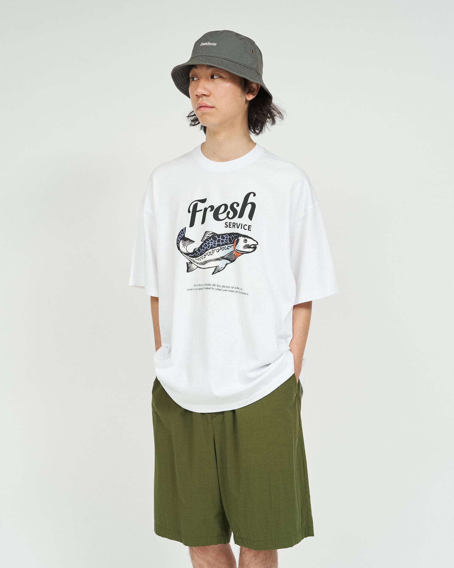 CORPORATE PRINTED S/S TEE “FISH”