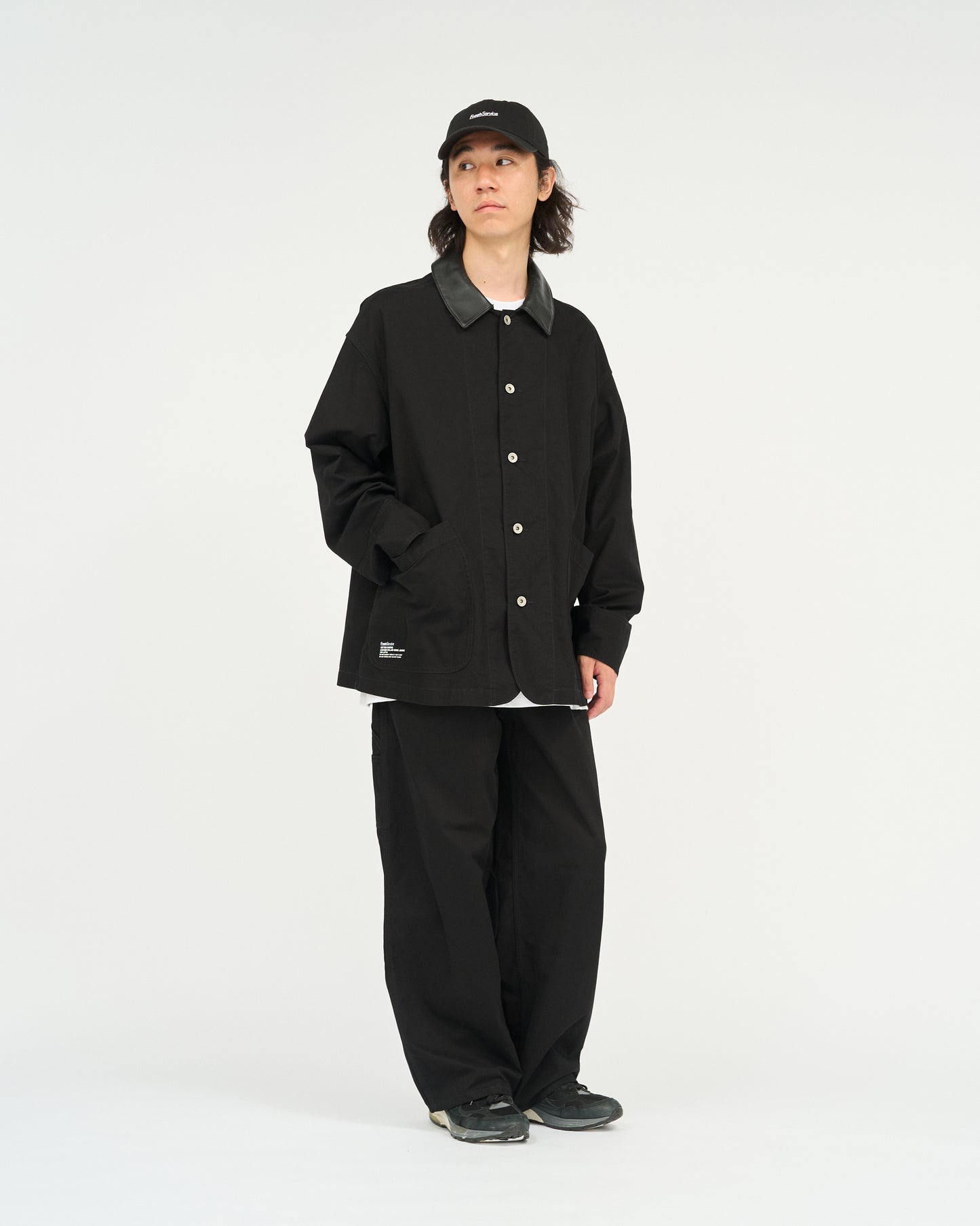 COTTON CANVAS PAINTER PANTS