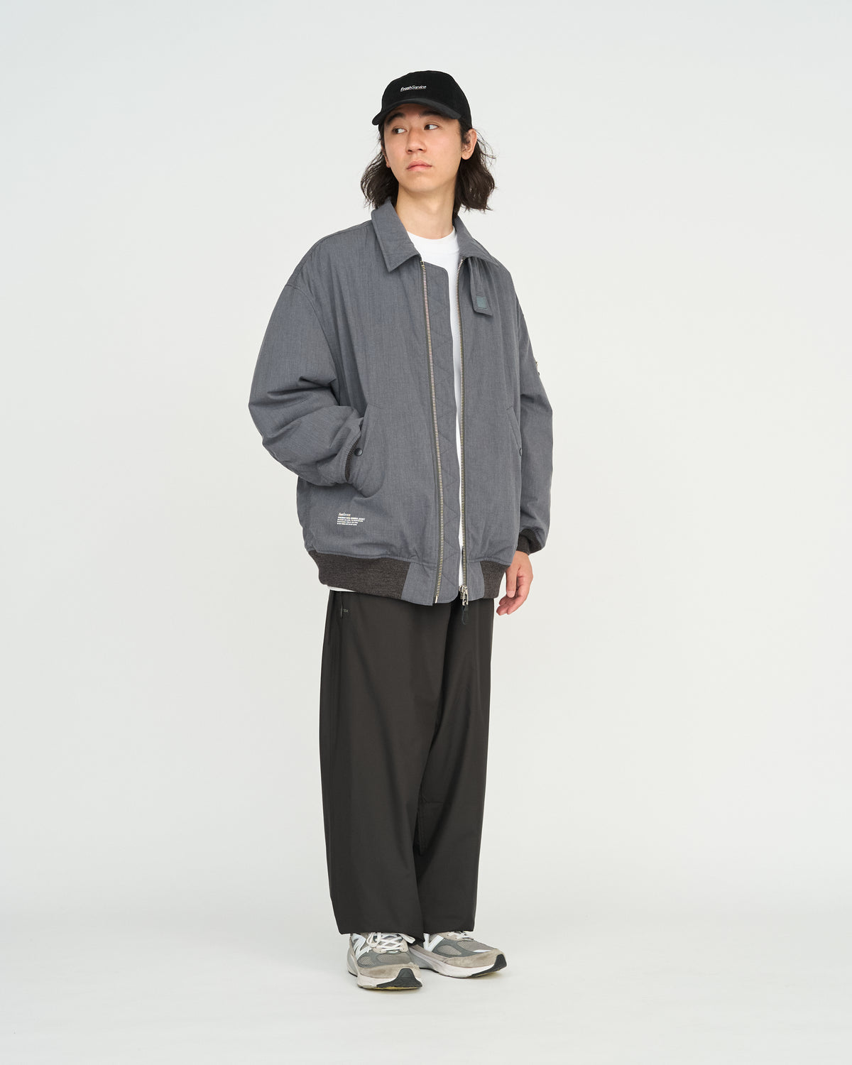 TACTICAL WOOL BOMBER JACKET