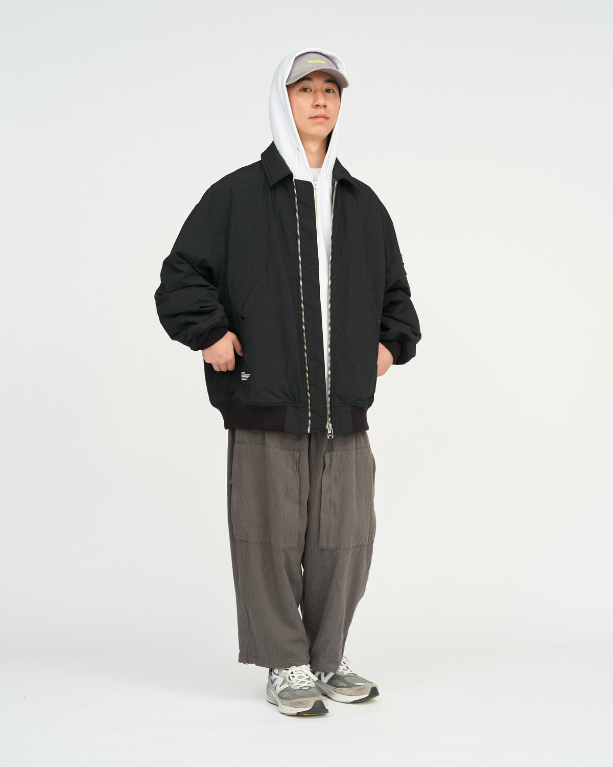 TACTICAL WOOL BOMBER JACKET