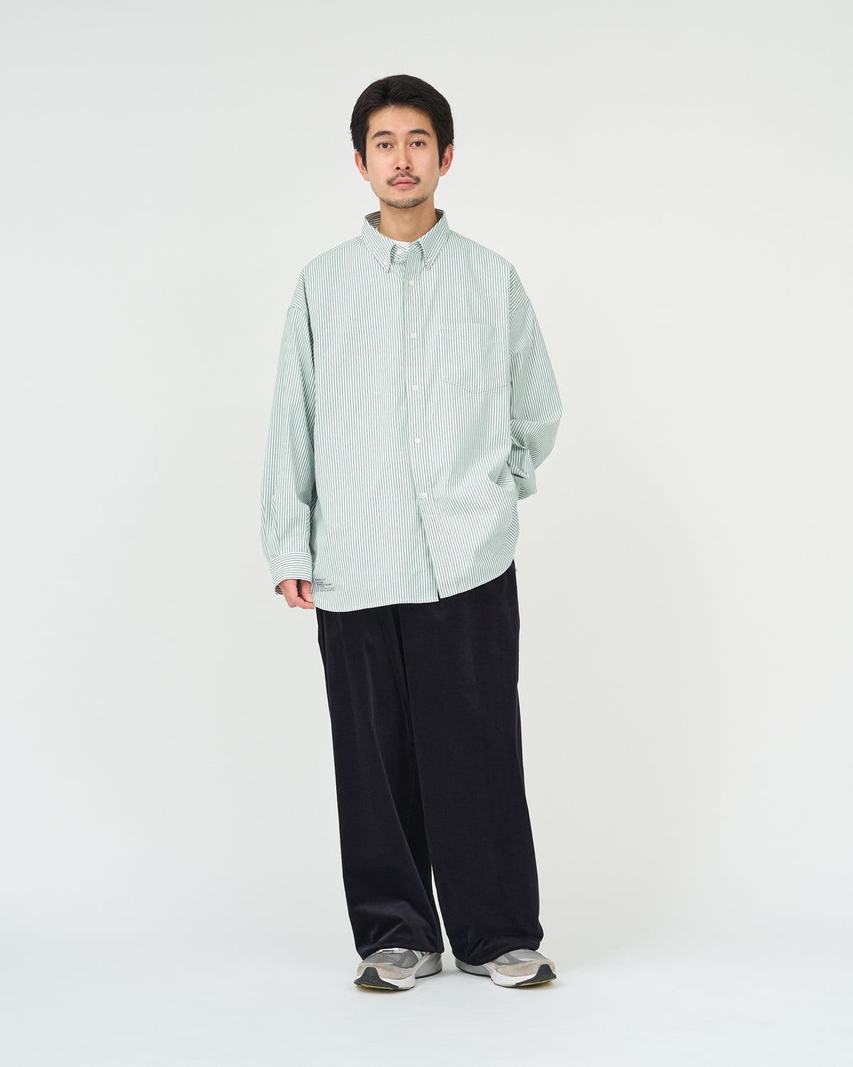 AIR CORDUROY WIDE TROUSERS