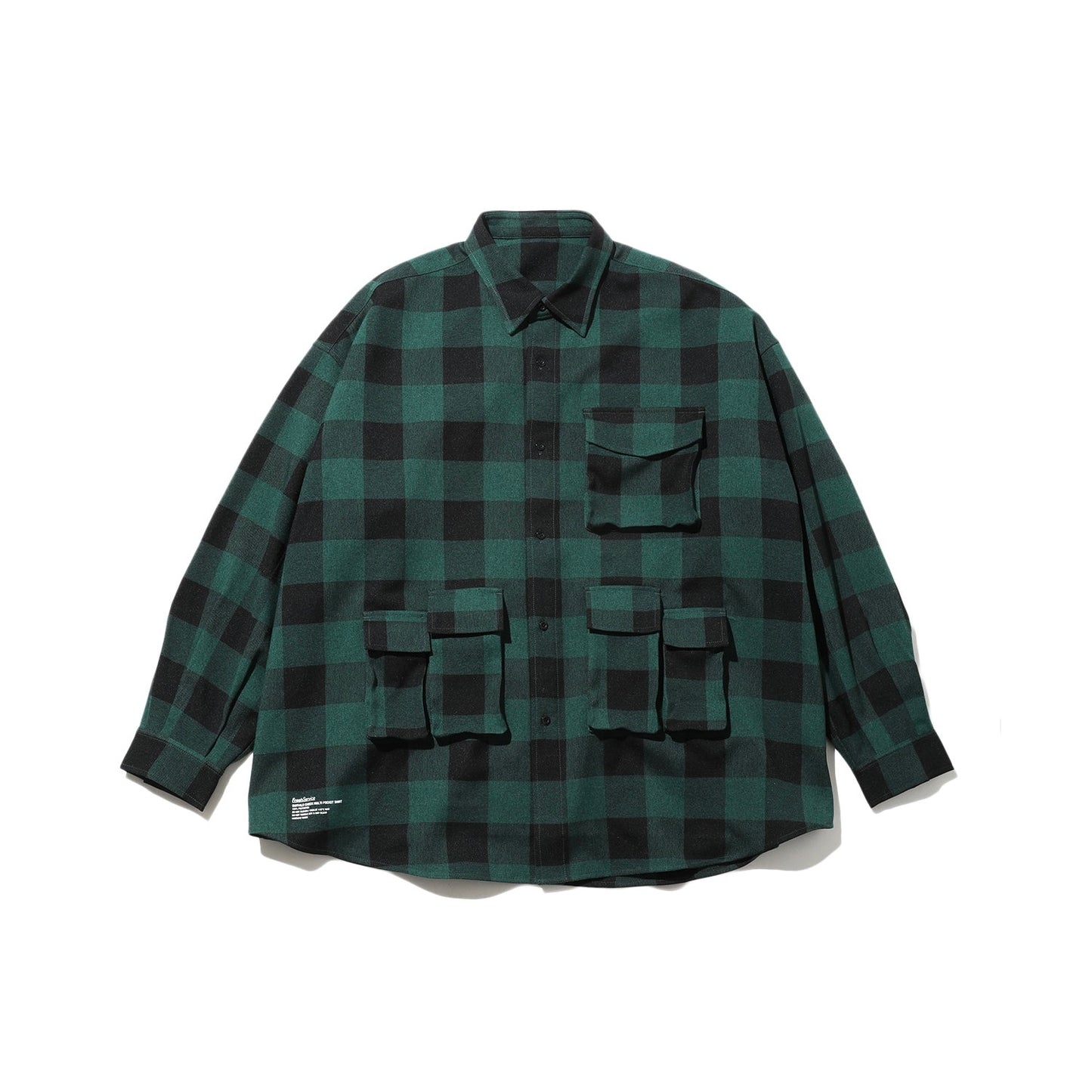 BUFFALO CHECK MULTI POCKET SHIRT