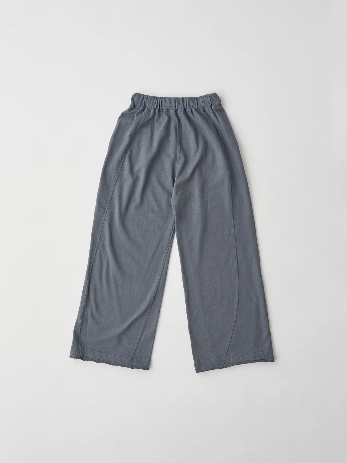 cotton open-end yam terry wide sweat pants