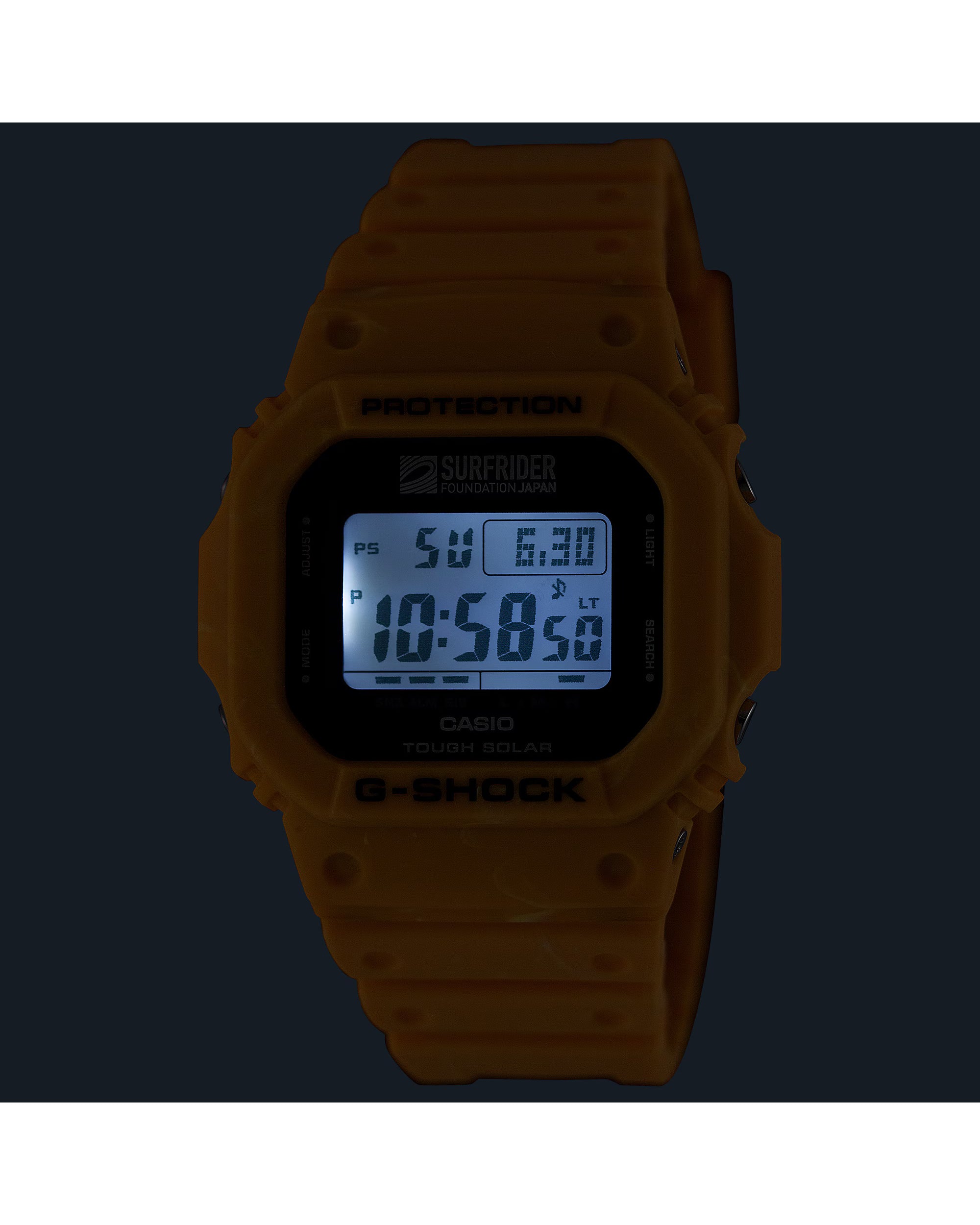 時計 g-shock G-5600SFJ-9JR Casio G-Shock Digital SURFRIDER FOUNDATION JAPAN