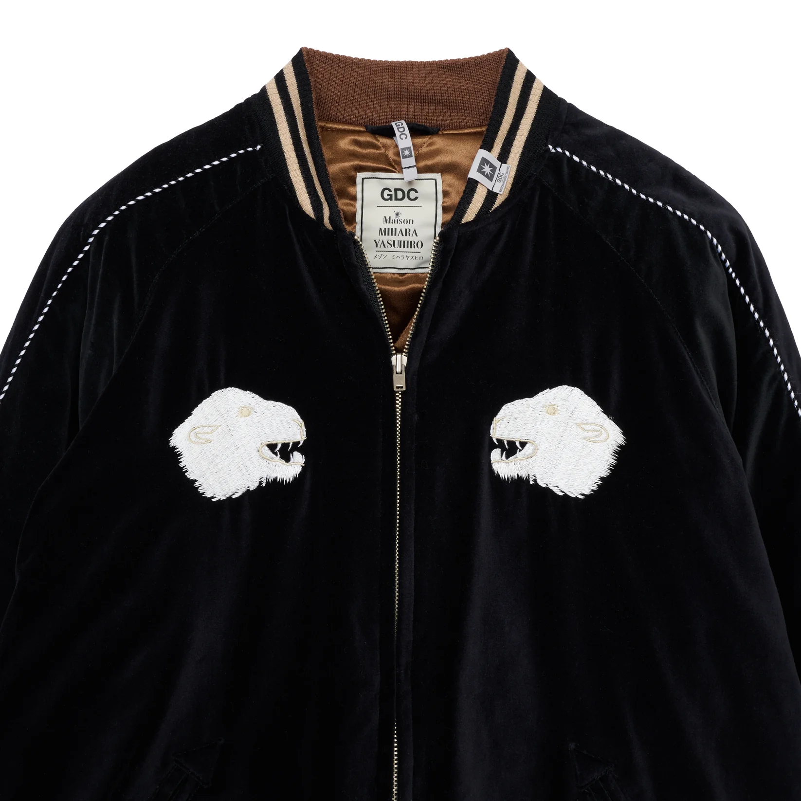 MIHARA YASUHIRO×GDC Collabo】Satin Blouson – TIME AFTER TIME MIHARA YASUHIRO×GDC Collabo】Satin Blouson – TIME AFTER TIME