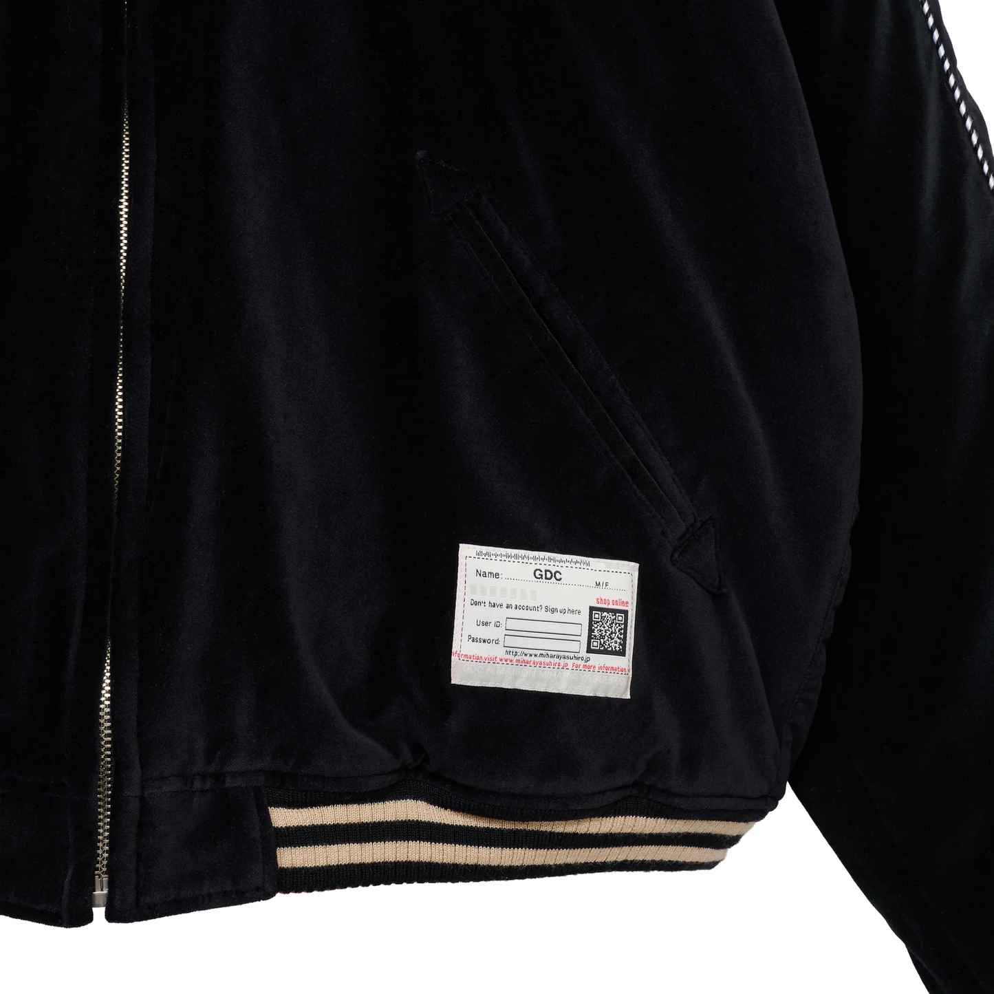 【MIHARA YASUHIRO×GDC Collabo】Satin Blouson