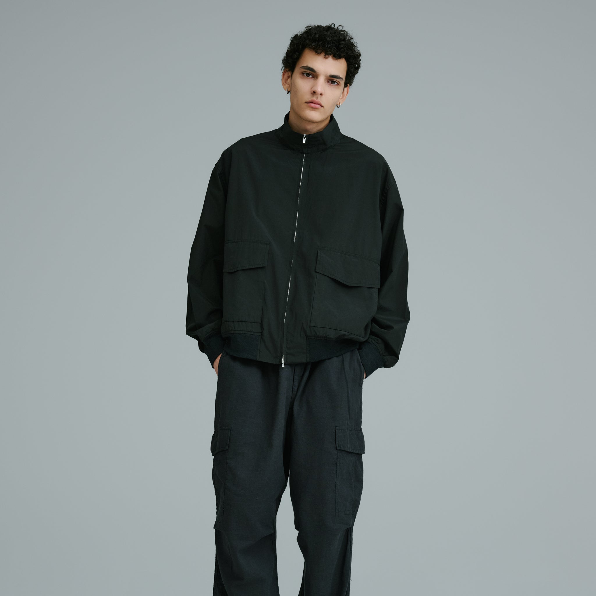 SILK NEP WEATHER CLOTH TRACK JACKET 15856 – TIME AFTER TIME