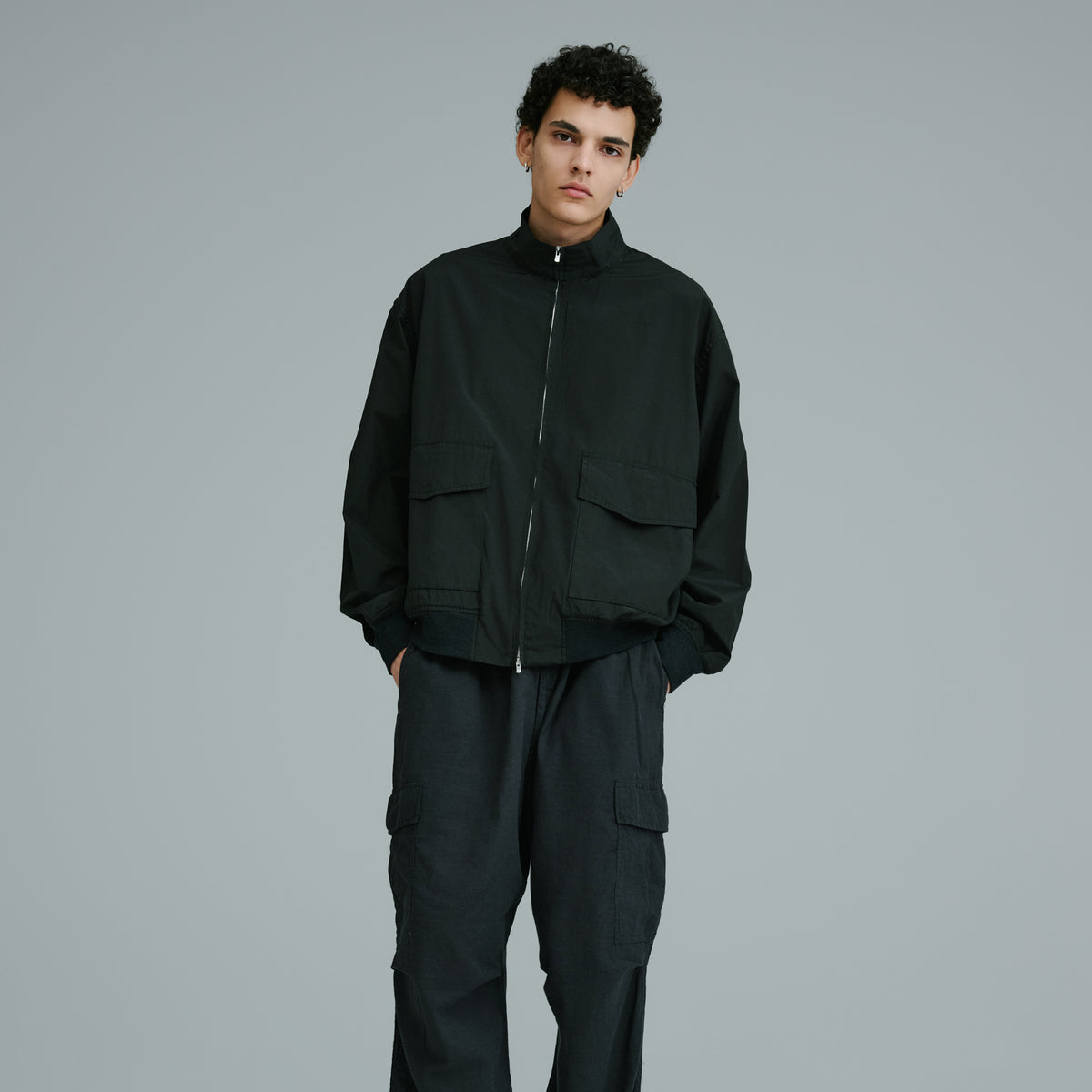 SILK NEP WEATHER CLOTH TRACK JACKET 15856 – TIME AFTER TIME