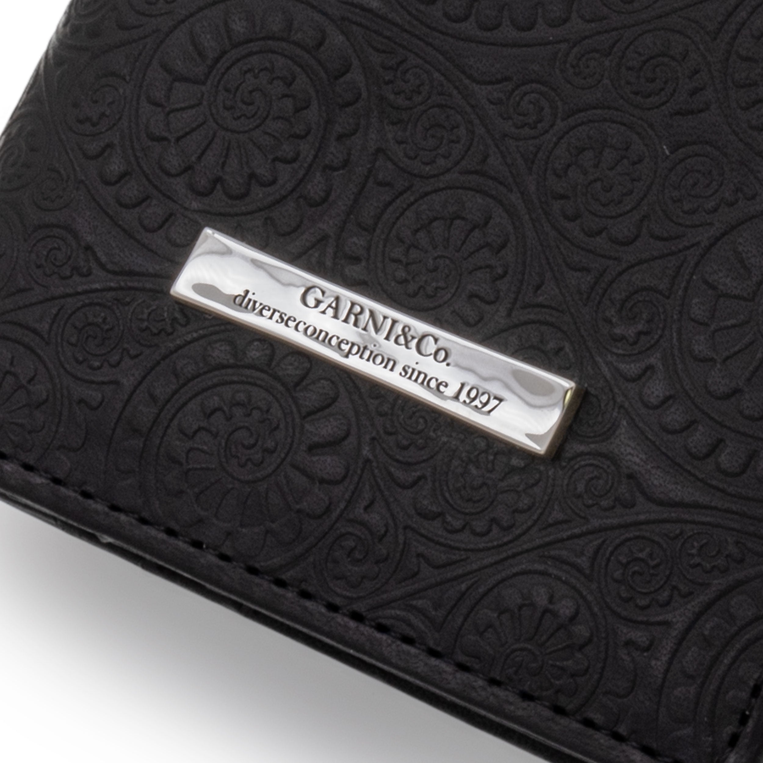 GARNI Vine Pattern Three Fold Wallet GARNI Vine Pattern Three Fold