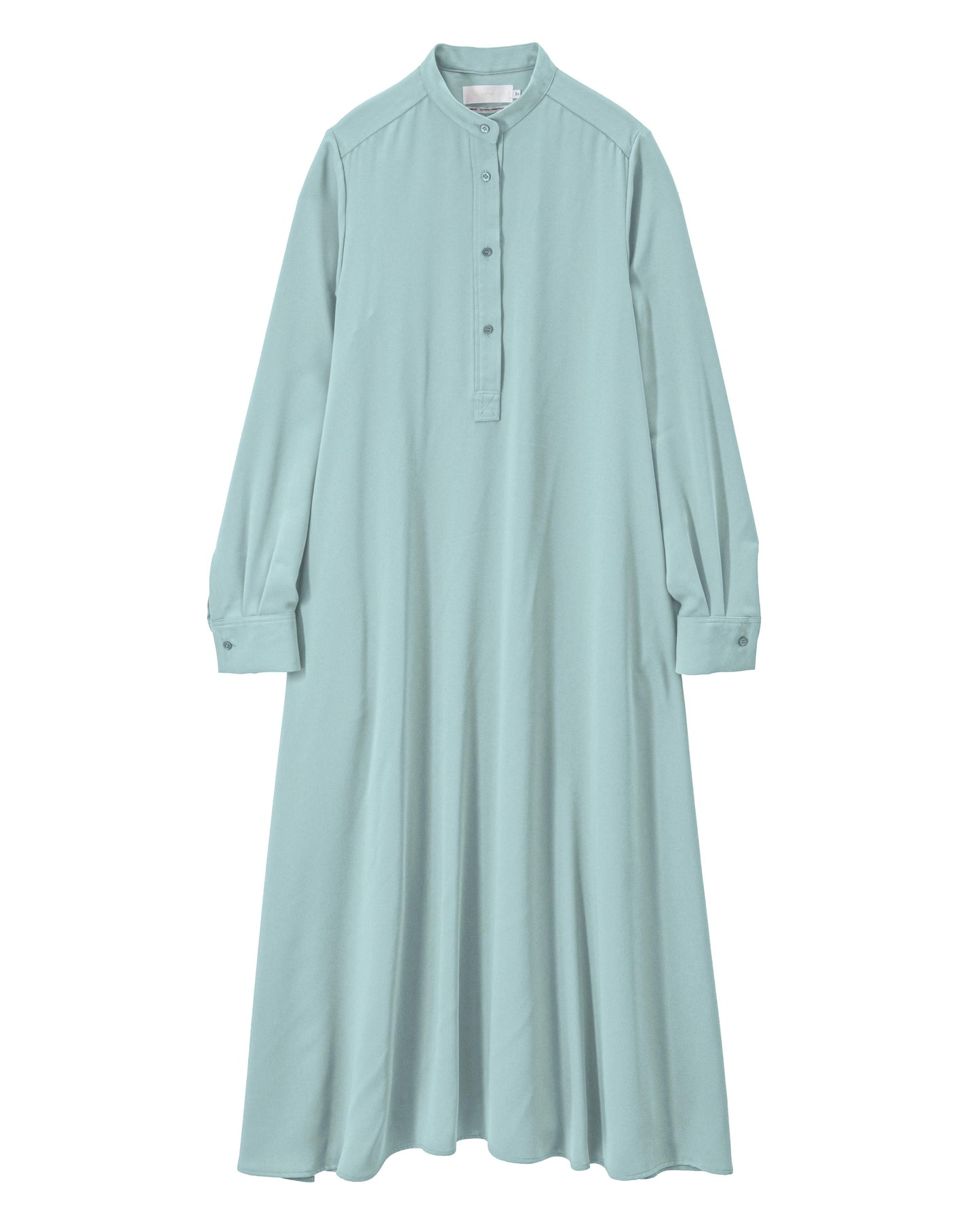 Satin Band Collar Dress