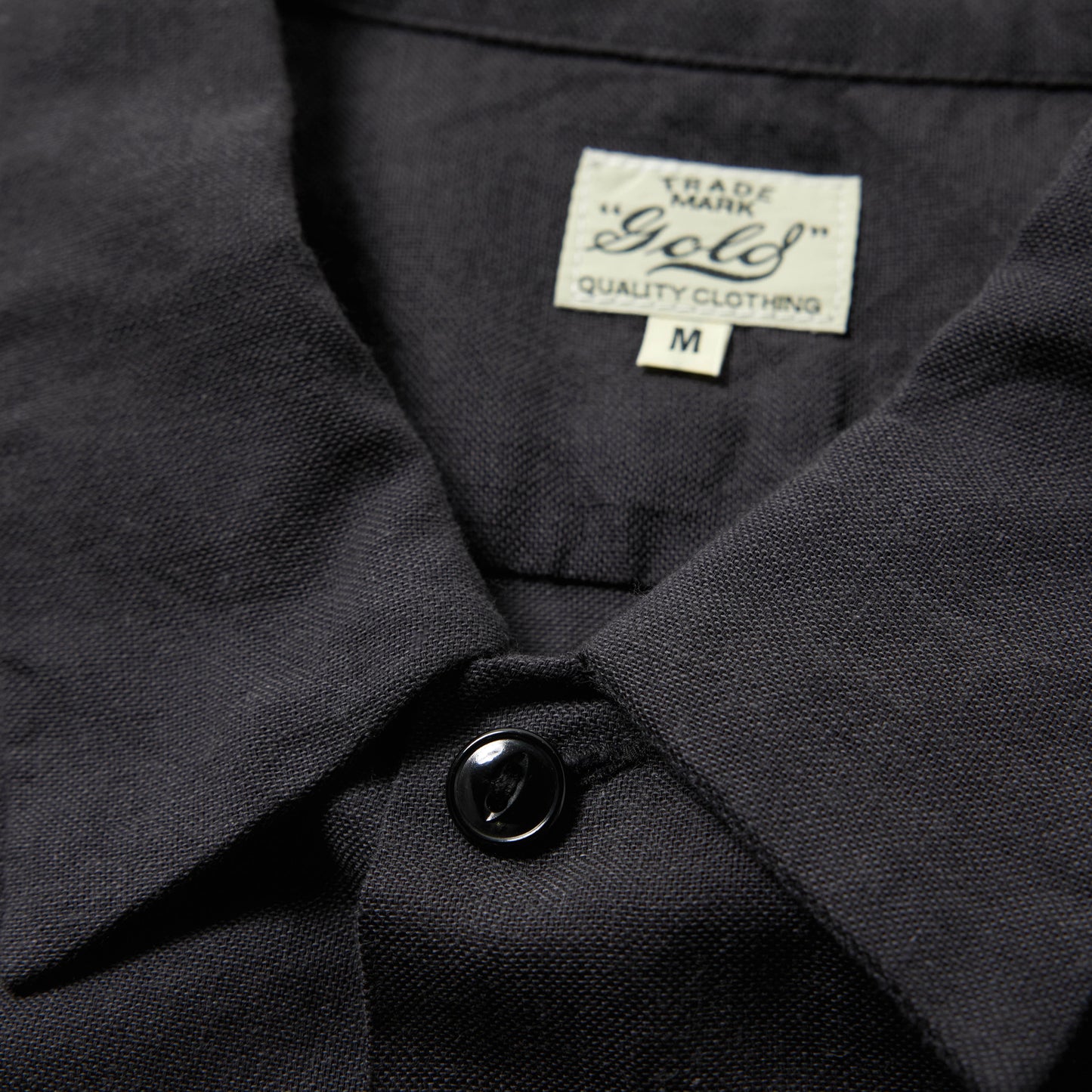 SELVEDGE OXFORD S/S OPEN SHIRT 39649