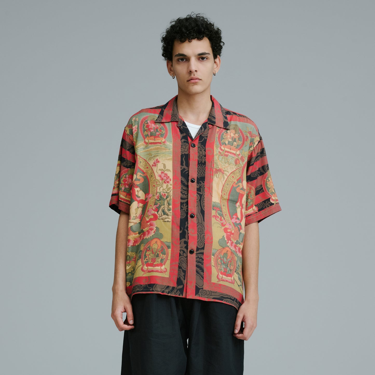 ALOHA SHIRT "MANDARA" 39652