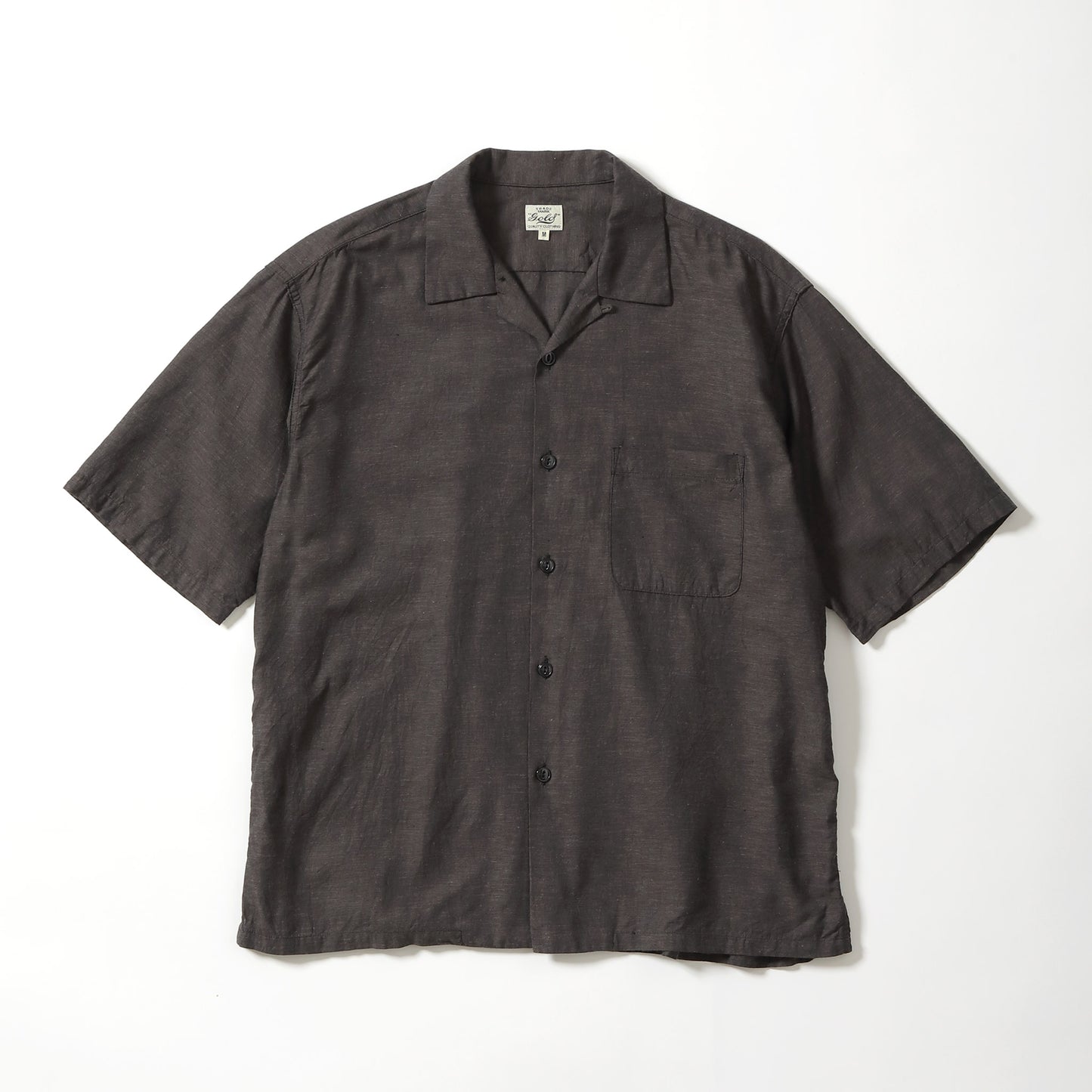 VAT DYE CHAMBRAY OPEN SHIRT 39758