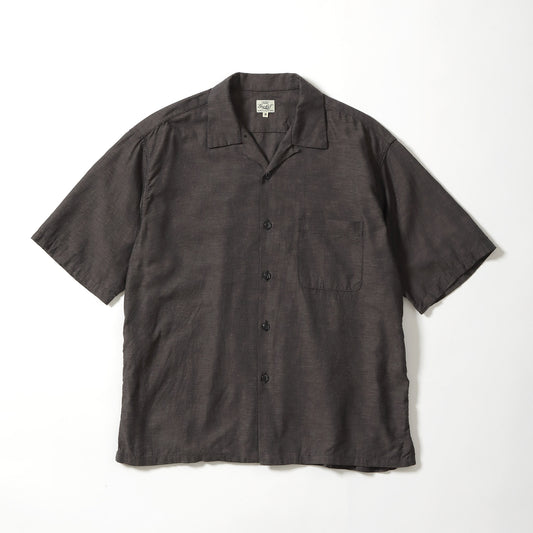 VAT DYE CHAMBRAY OPEN SHIRT 39758