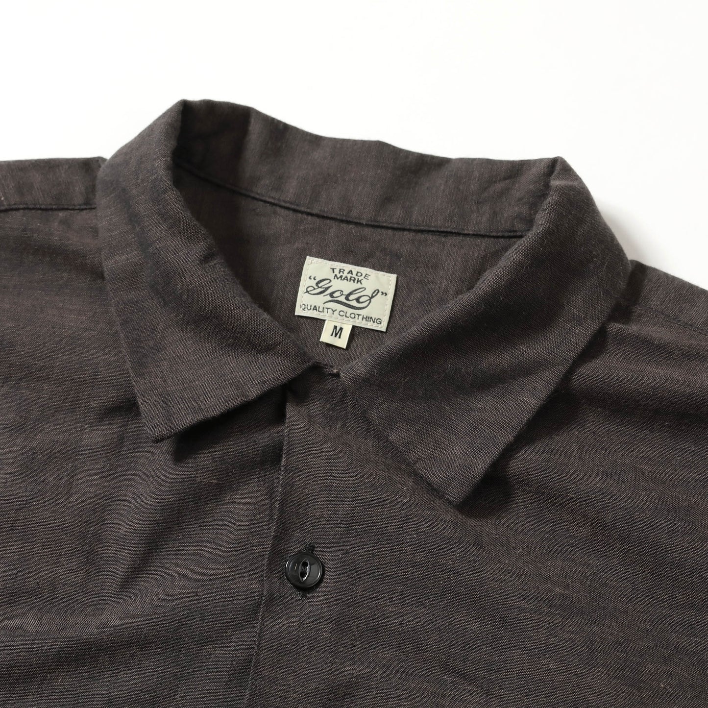 VAT DYE CHAMBRAY OPEN SHIRT 39758