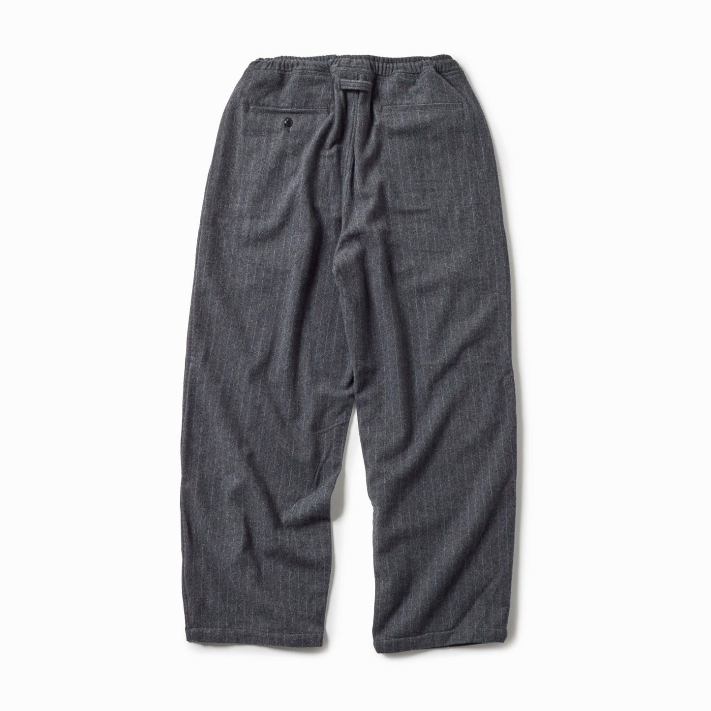 Super 160's WOOL HERRINGBONE MOSSER 1TUCK EASY PANTS 42576