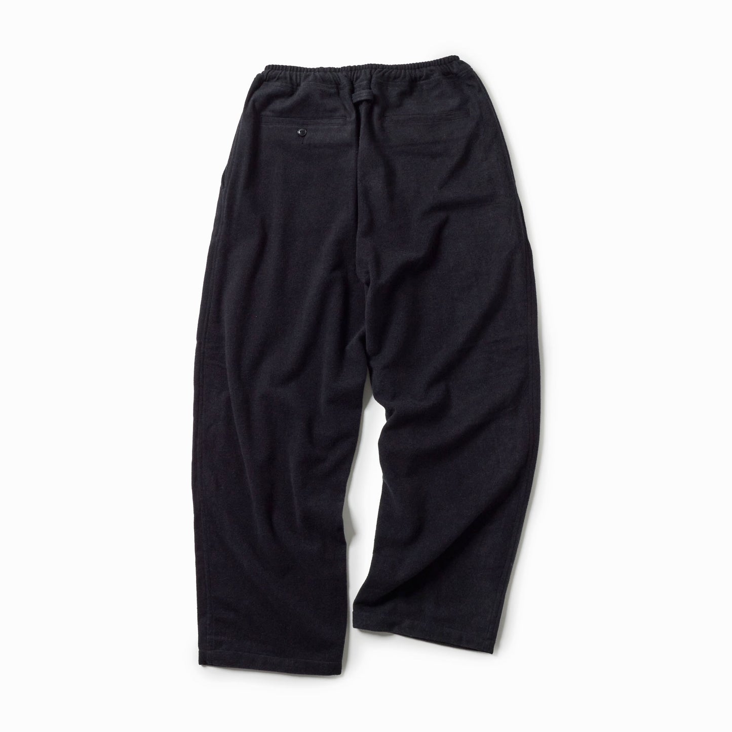 Super 160's WOOL HERRINGBONE MOSSER 1TUCK EASY PANTS 42576