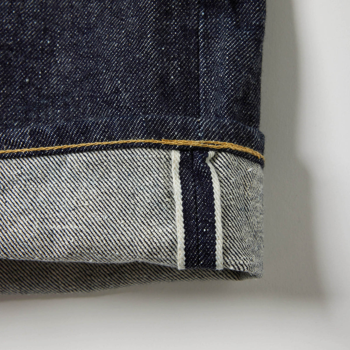 42579 RECYCLED WASTE SUVIN COTTON YARN 14oz. DENIM 5POCKET WIDE PANTS 42579 ...