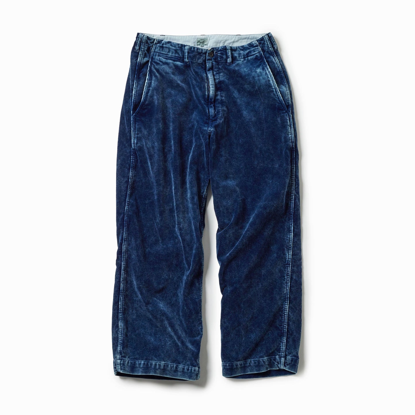 9W INDIGO CORDUROY TROUSERS 42582