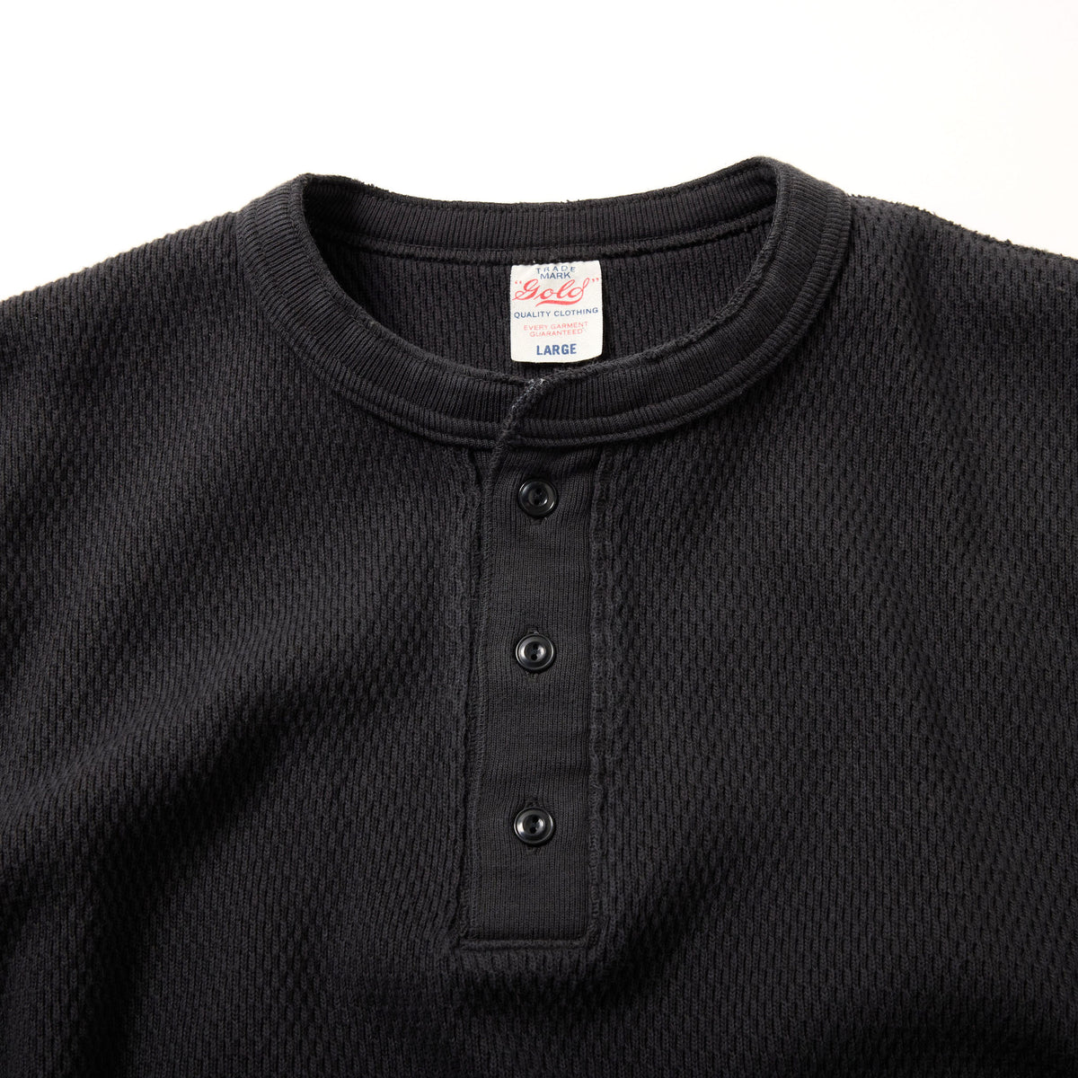 HEAVY THERMAL HENLEY NECK SHIRT 69772