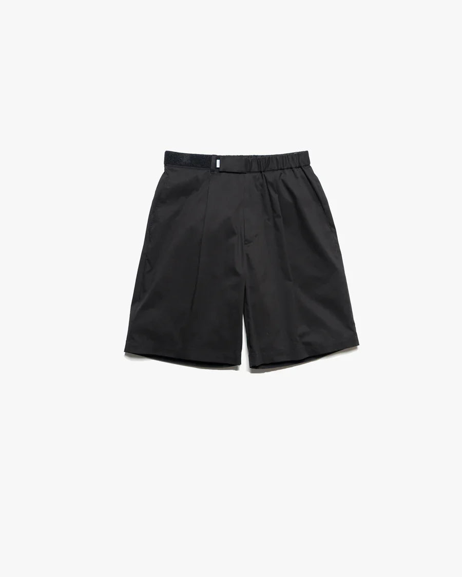 Solotex Twill Wide Chef Shorts BLACK