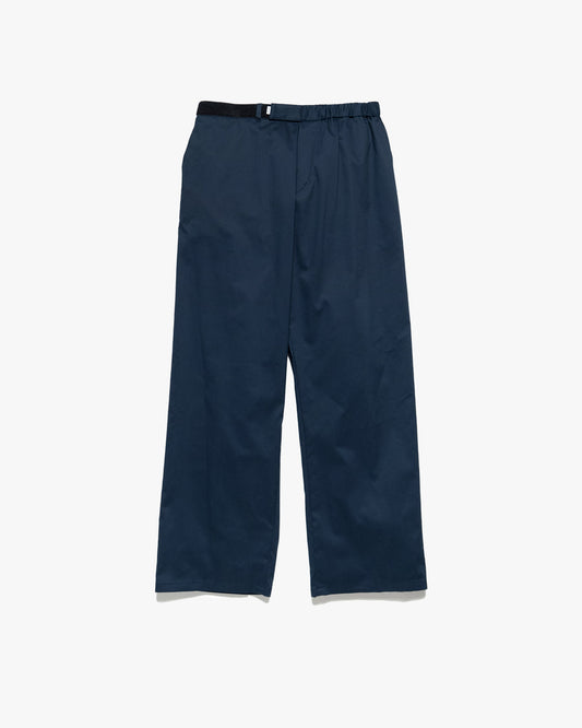 Solotex Twill Slim Waisted Wide Tapered Chef Pants NAVY