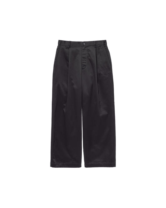 Westpoint Chino Wide Straight Trousers BLACK