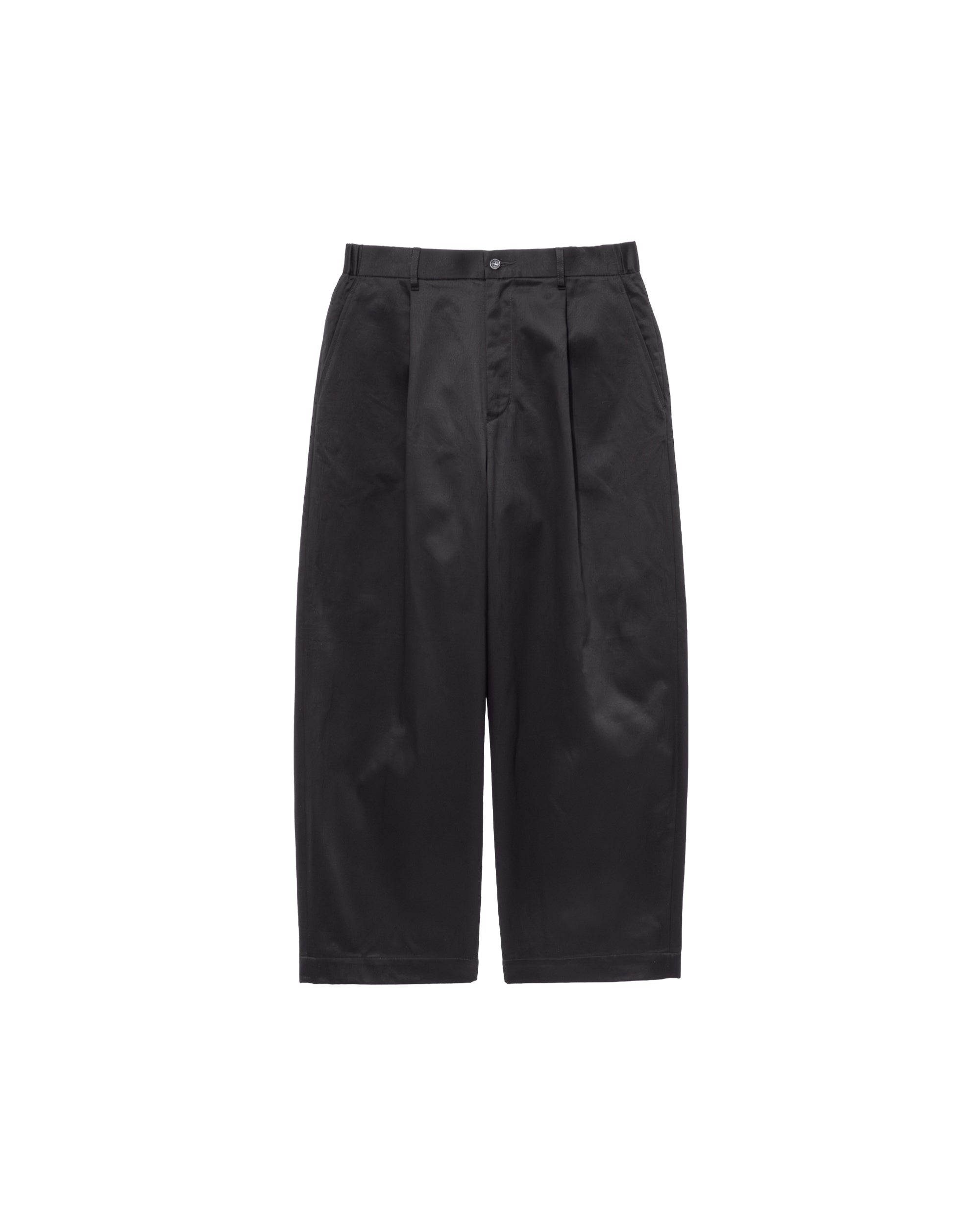 Westpoint Chino Wide Tapered Trousers BLACK – TIME AFTER TIME