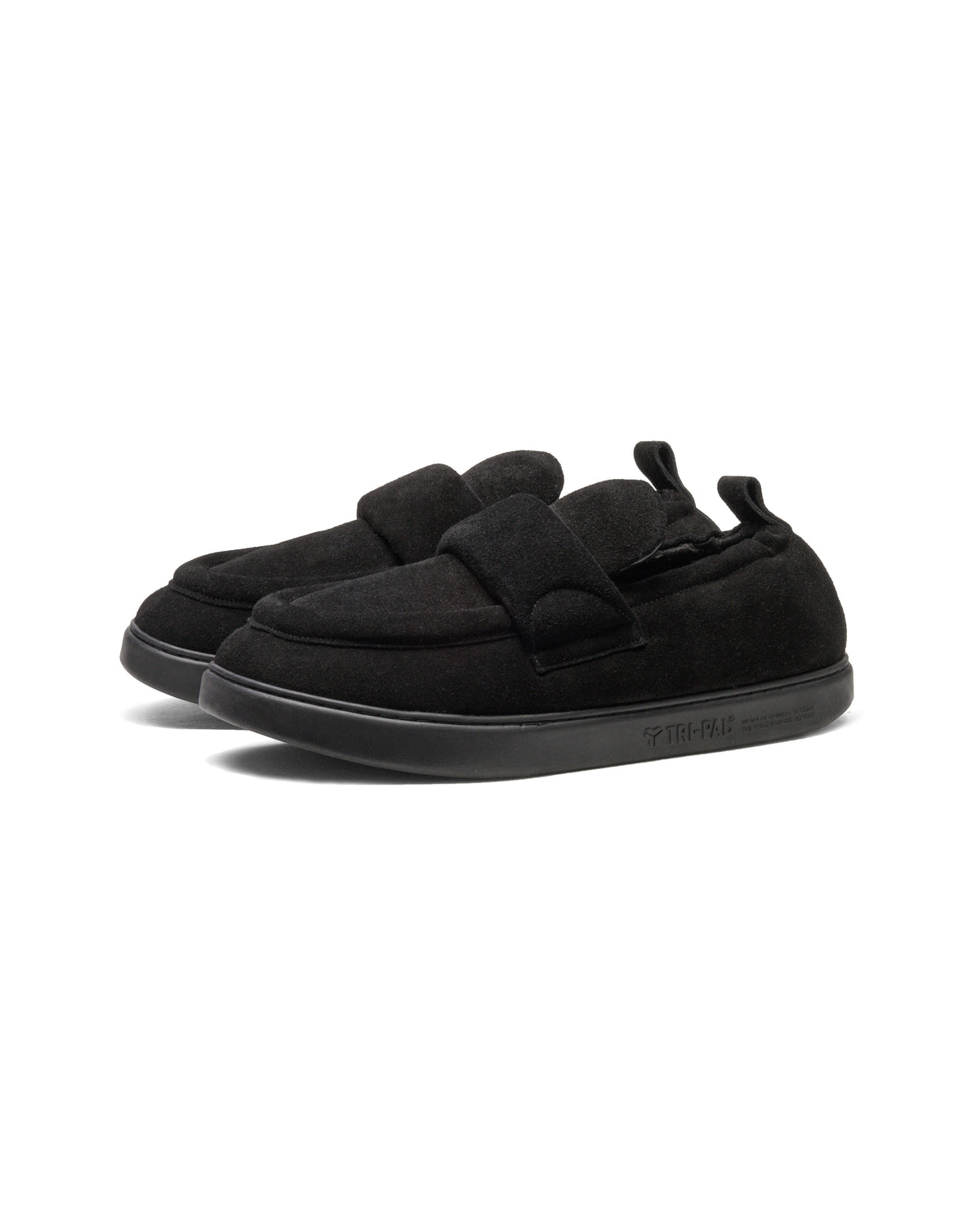 PPACO for GP SUEDE SOFT-PAD LOAFER BLACK