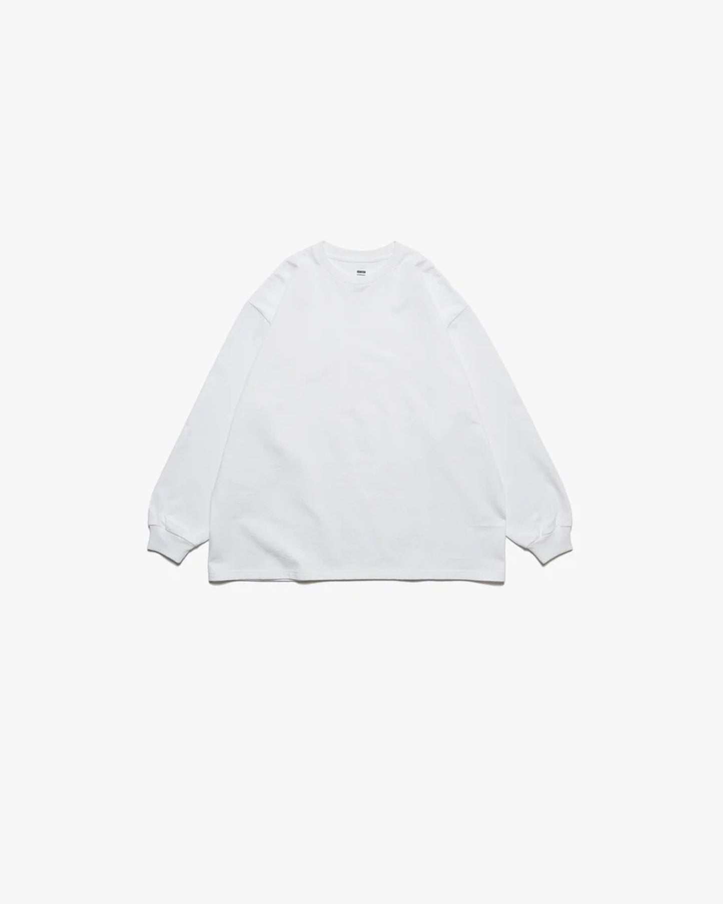 Heavy Weight L/S Oversized Tee WHITE