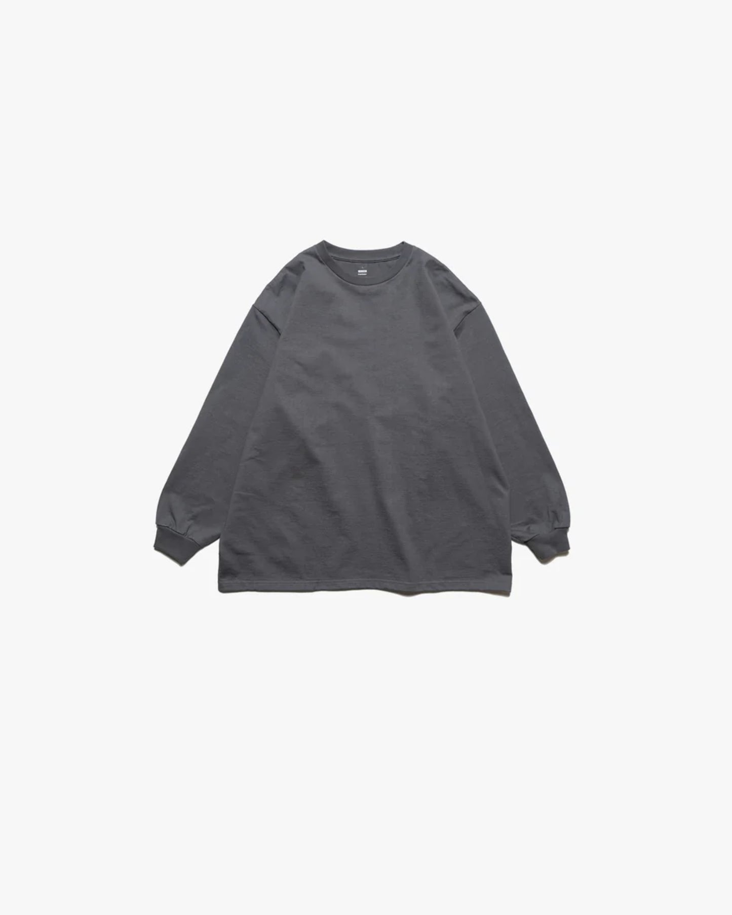 Heavy Weight L/S Oversized Tee GRAY