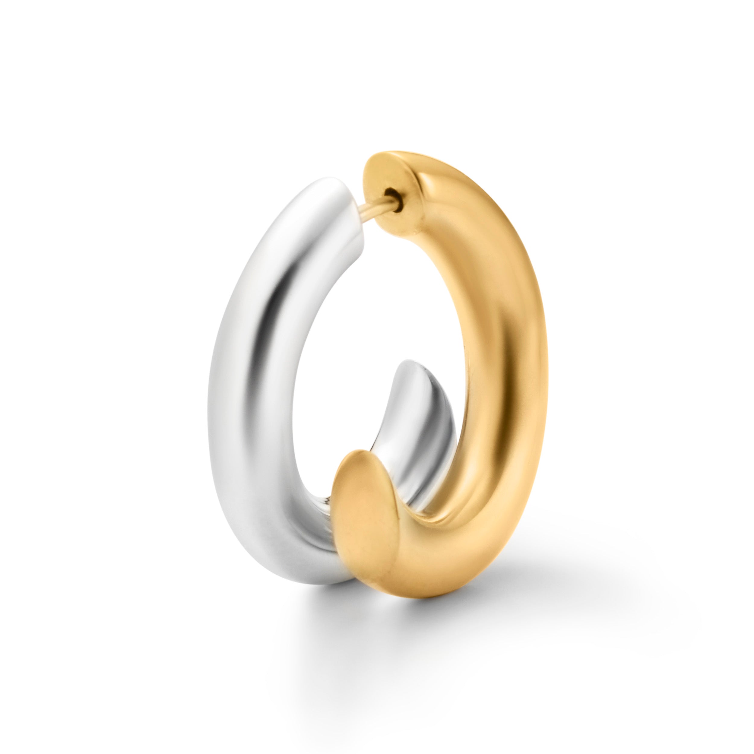 e.m.  クネクネしたピアス Intersect Hoop Pierce - Combo – TIME AFTER TIME