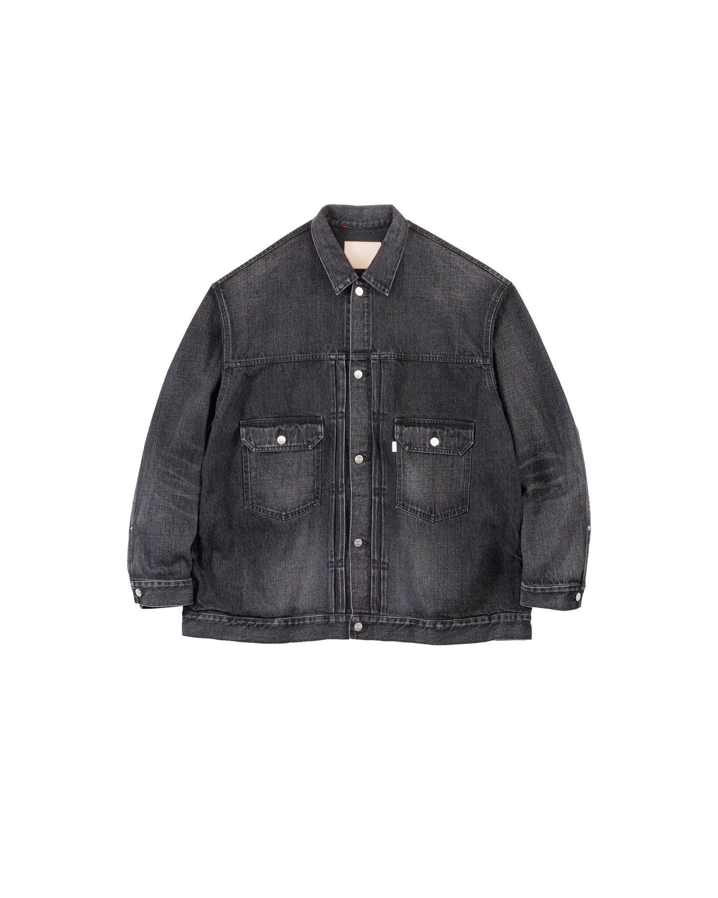 Selvage Denim Jacket BLACK DARK FADE