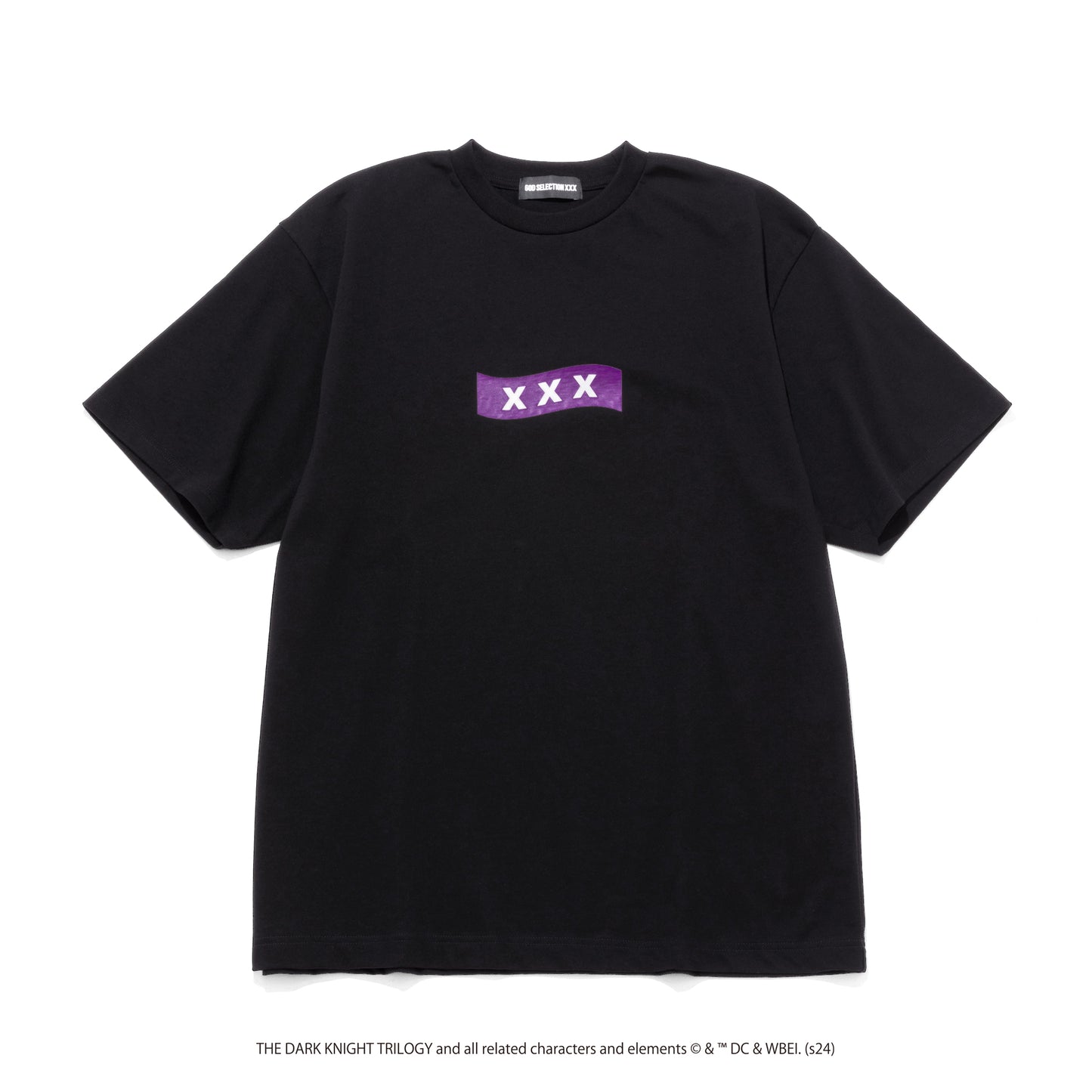 "THE DARK KNIGHT × GOD SELECTION XXX" TEE SHIRT