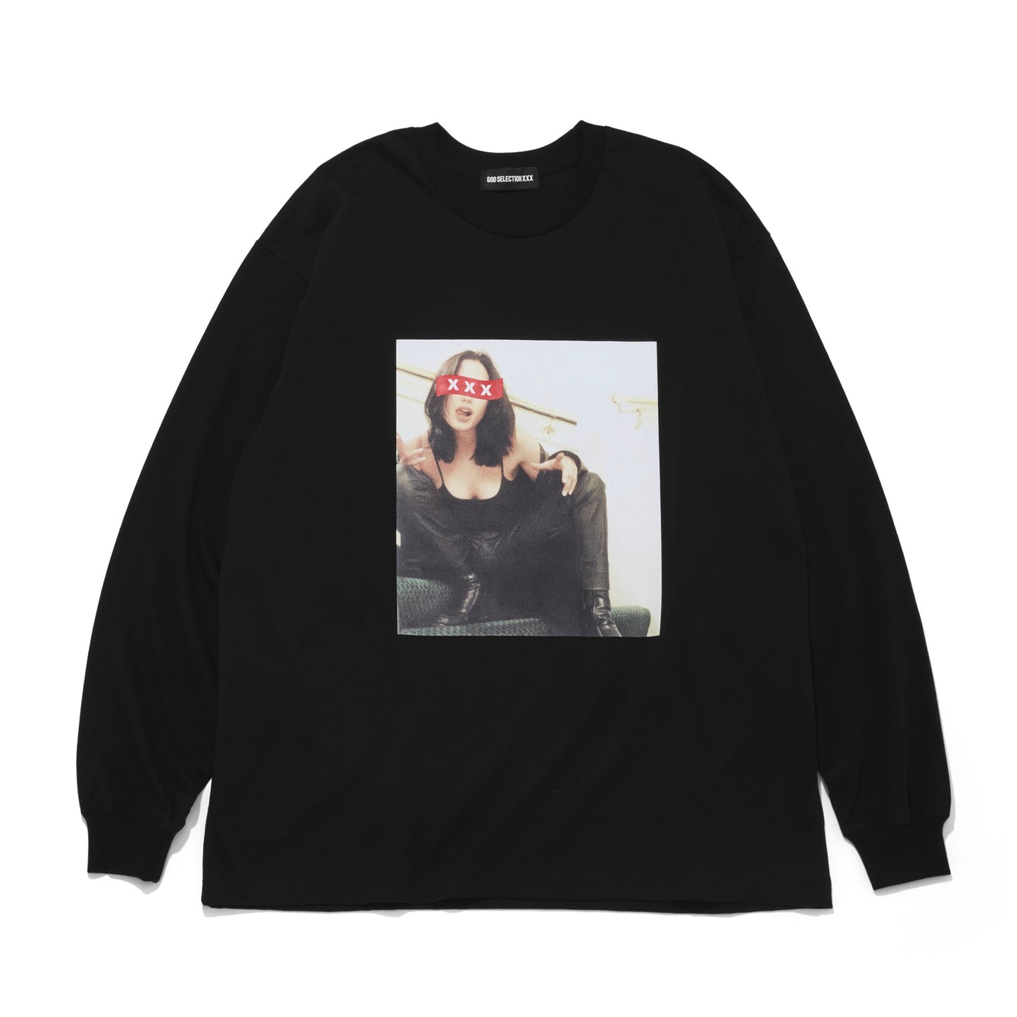 WOMENS PHOTO GRAPHIC LONG SLEEVE TEE