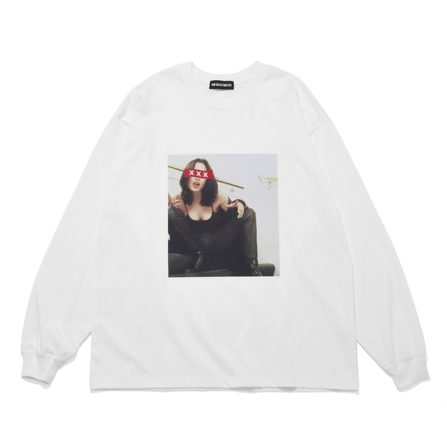 WOMENS PHOTO GRAPHIC LONG SLEEVE TEE