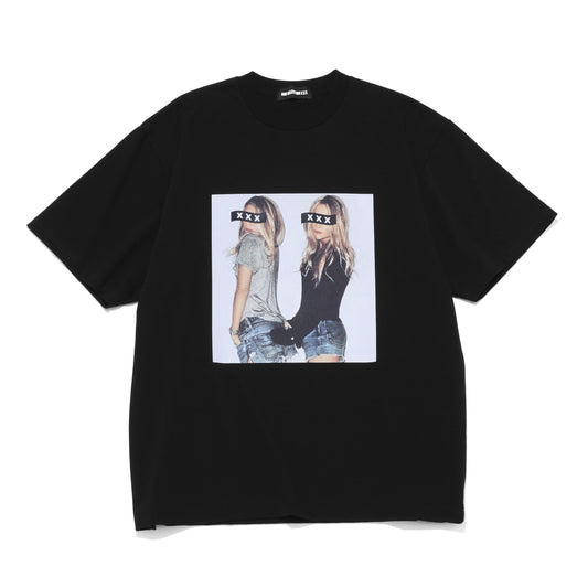 BOX LOGO TWIN PHOTO TEE