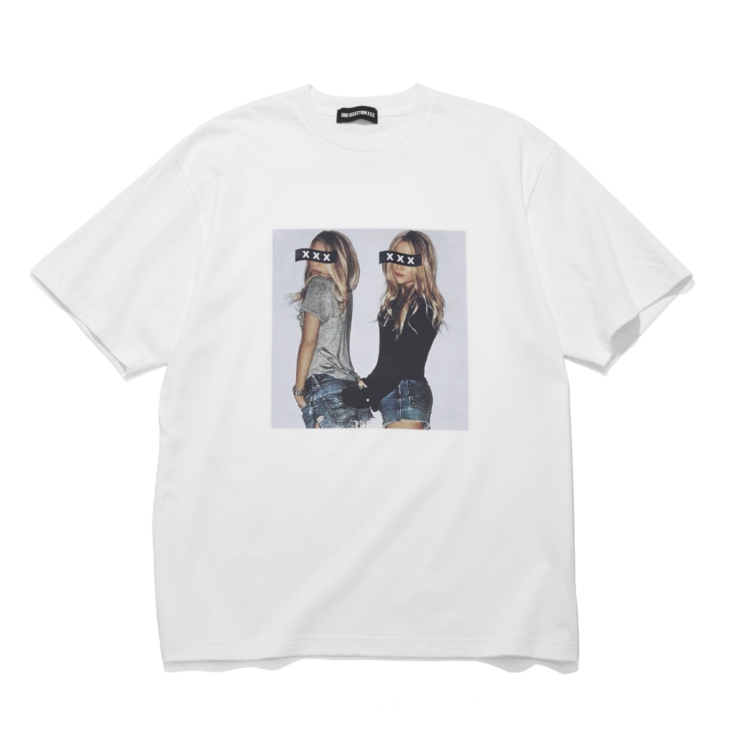 BOX LOGO TWIN PHOTO TEE