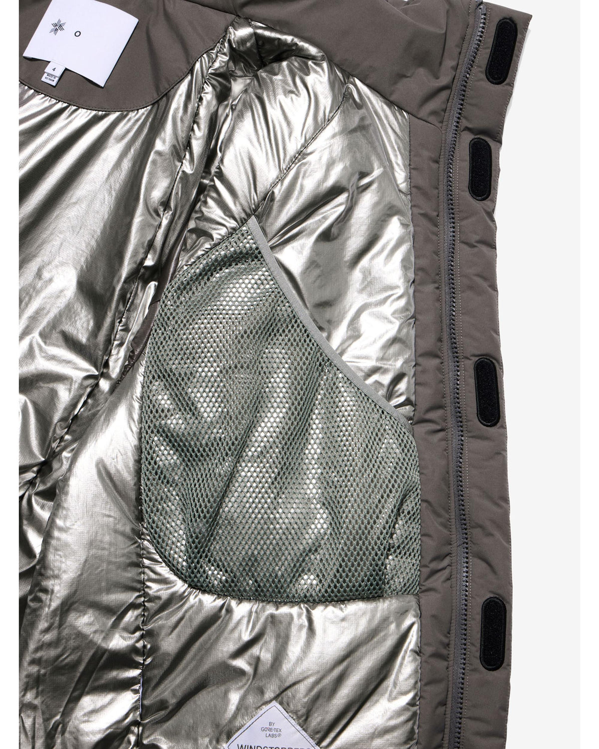 WINDSTOPPER Padded Jacket DARK SLATE(DS)